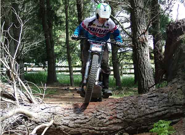 Waipara Classic Trials Trev Wiley. Honda Trial